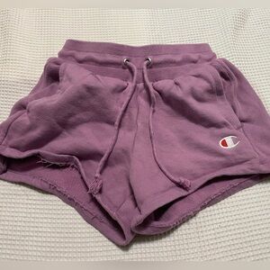 Champion Women's Athletic Shorts in Lavender